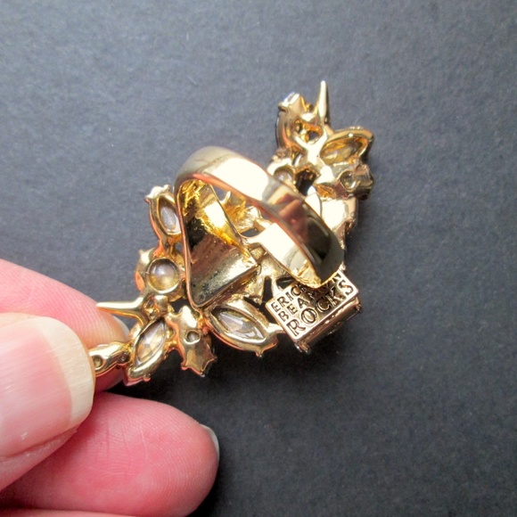 💍🦚 ERICKSON BEAMON ROCKS Cocktail Ring Size 7 - Picture 12 of 15